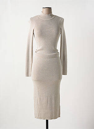 Rochie pulover bej TIFFOSI femeie