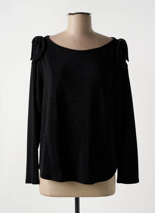 Top negru HALOGENE femeie