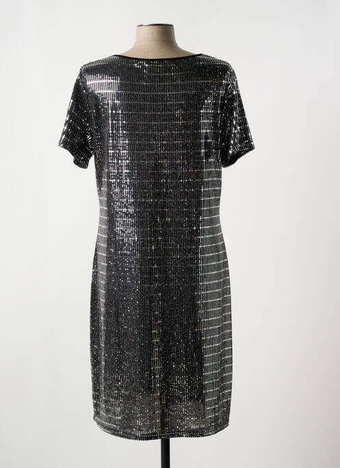 Rochie midi negru HALOGENE femeie