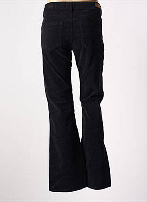 Pantalon evazat elasticitate mărime normală negru HAPPY femeie