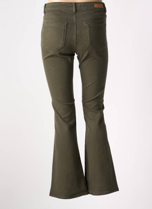 Blugi cu croială evazată verde HAPPY femeie