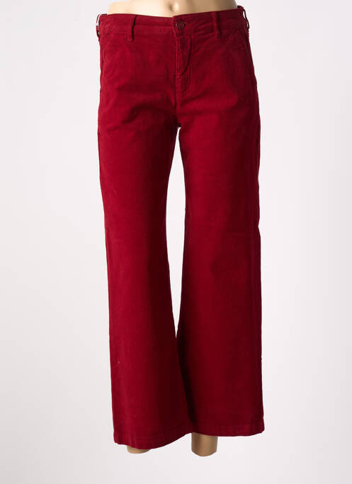 Pantalon 7/8 roșu HAPPY femeie