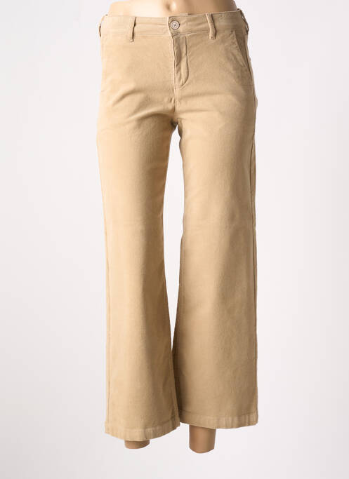 Pantalon 7/8 bej HAPPY femeie