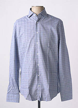 Cămașă cu mâneci lungi albastru SEIDEN STICKER bărbat