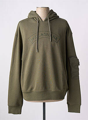 Hanorac cu glugă verde PAUL & SHARK bărbat