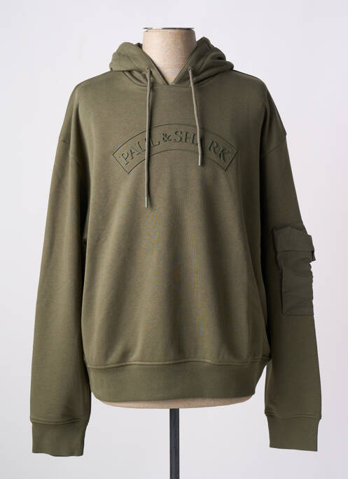 Hanorac cu glugă verde PAUL & SHARK bărbat