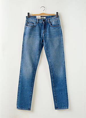 Blugi cu croială slim albastru TRUSSARDI JEANS bărbat