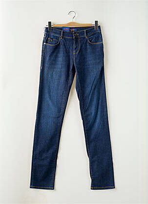 Blugi cu croială slim albastru TRUSSARDI JEANS bărbat