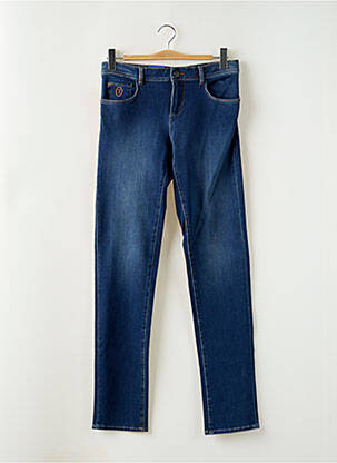 Blugi cu croială slim albastru TRUSSARDI JEANS bărbat