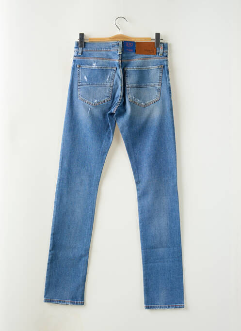 Blugi cu croială slim albastru TRUSSARDI JEANS bărbat