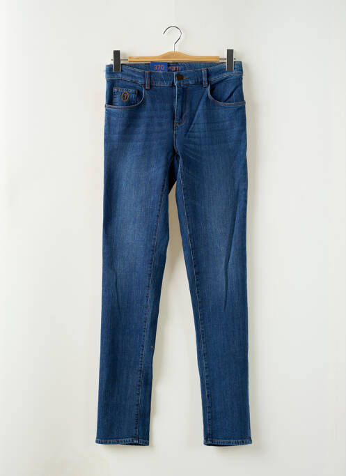 Blugi skinny albastru TRUSSARDI JEANS bărbat