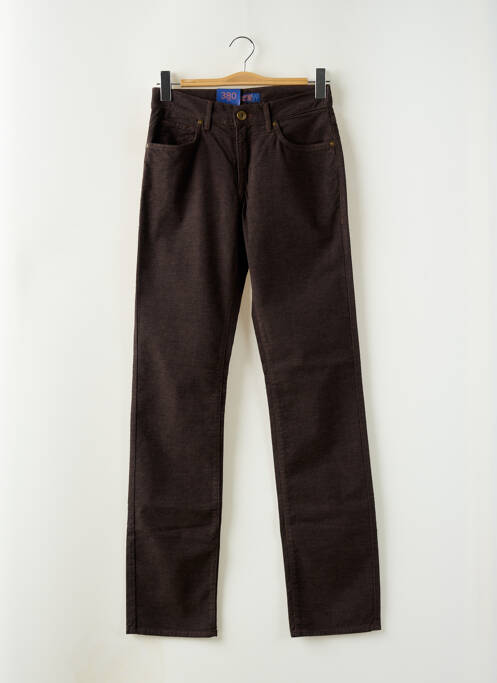 Pantalon drept maro TRUSSARDI JEANS bărbat