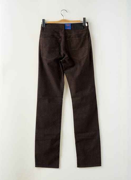 Pantalon drept maro TRUSSARDI JEANS bărbat