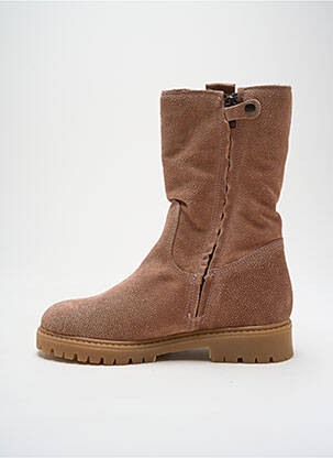 Botine/ghete material neted toc mic roz NÖRVIK fată