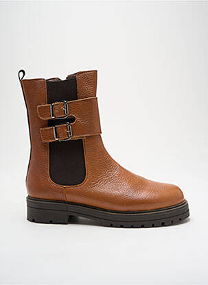 Botine/ghete material neted toc mic maro BELLAMY fată