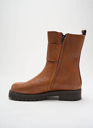 Botine/ghete material neted toc mic maro BELLAMY fată