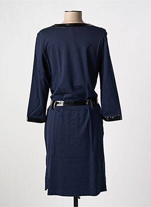 Rochie midi mâneci lungi mâneci lungi albastru PAUL BRIAL femeie