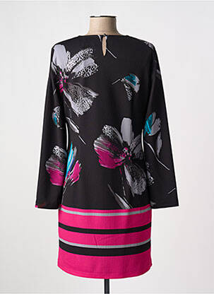 Rochie scurtă mâneci lungi mâneci lungi negru DIVAS femeie