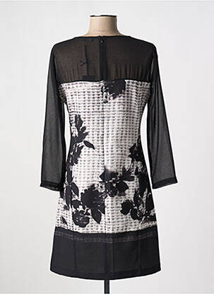 Rochie scurtă mâneci 3/4 mâneci 3/4 negru CRISTINA GAVIOLI femeie