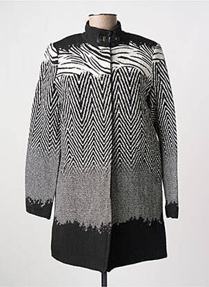 Palton lung negru PAUL BRIAL femeie