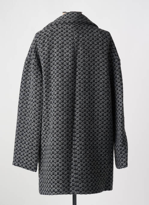 Palton lung gri LAUREN VIDAL femeie