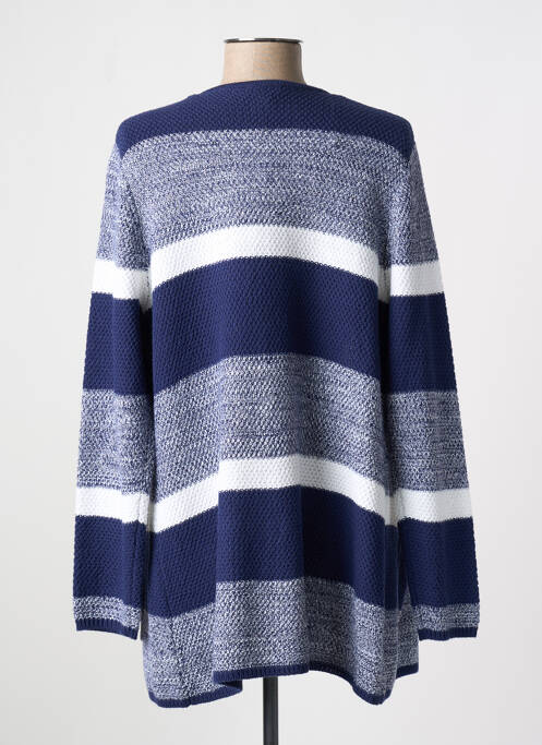 Vestă cu mâneci lungi albastru MARBLE femeie