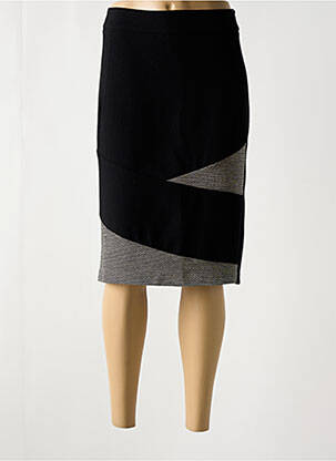 Fustă midi negru DIAMBRE femeie