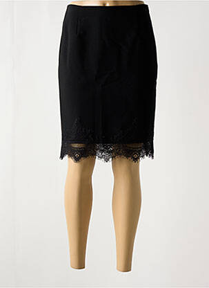 Fustă midi negru LAUREN VIDAL femeie