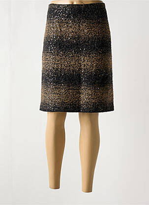 Fustă midi negru PAUL BRIAL femeie