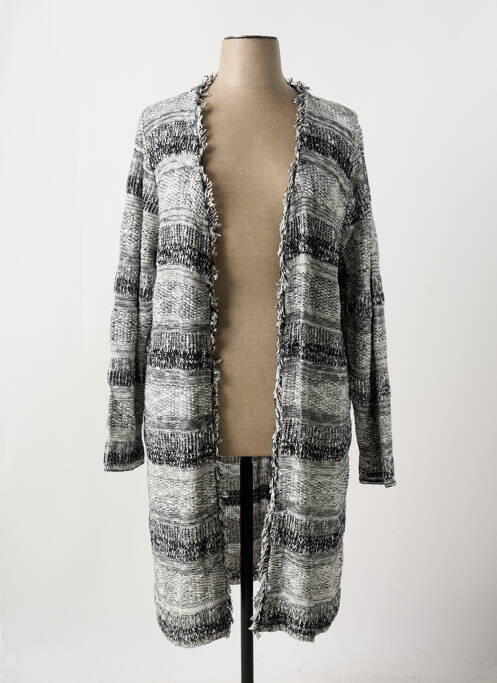 Vestă cu mâneci lungi gri NO SECRET femeie