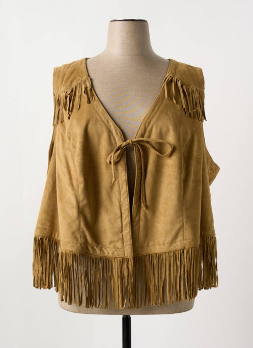 Vestă fără mâneci maro KJBRAND femeie