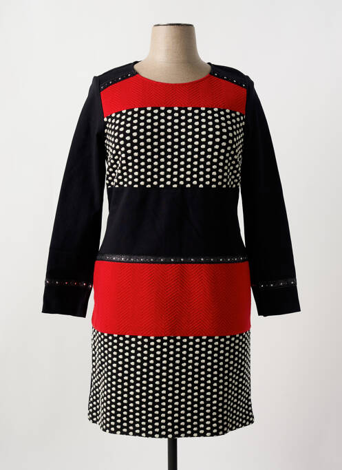 Rochie midi negru DIVAS femeie