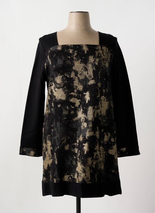 Rochie midi negru LAUREN VIDAL femeie