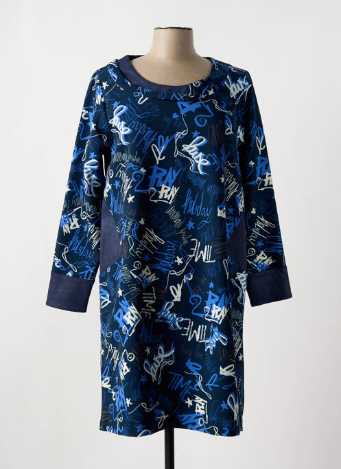 Rochie midi albastru DIVAS femeie