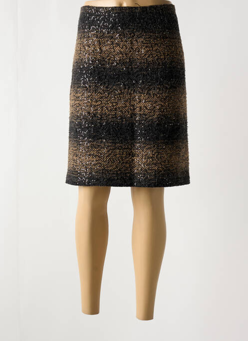 Fustă midi negru PAUL BRIAL femeie