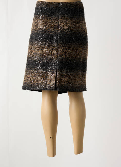 Fustă midi negru PAUL BRIAL femeie