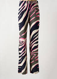 Pantalon drept talie elastică albastru DIVAS femme