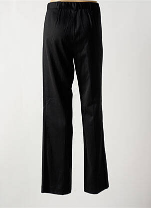 Pantalon drept talie elastică negru FRED SABATIER femeie