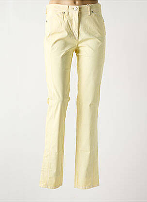 Pantalon slim galben TONI femeie