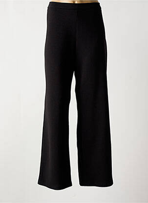 Pantalon drept croială dreaptă negru GREGORY PAT femeie