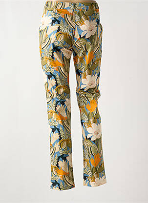 Pantalon slim buzunare verde LE PETIT BAIGNEUR femeie