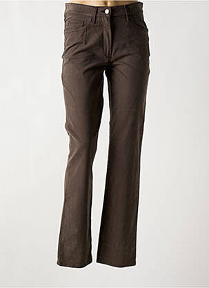 Pantalon slim gri ATELIER GARDEUR femeie
