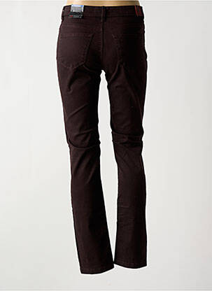 Pantalon slim buzunare maro TONI femeie