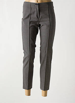 Pantalon 7/8 închidere cu fermoar sub clapetă cu nasturi negru ATELIER GARDEUR femeie
