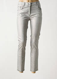 Pantalon slim buzunare gri LAUREN VIDAL femme