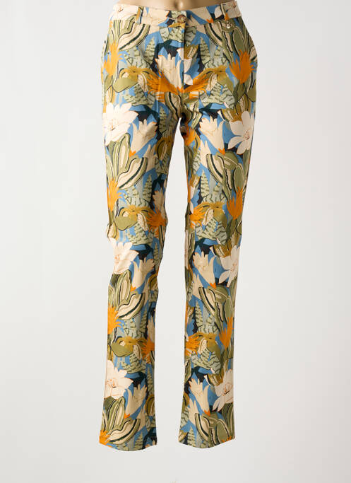 Pantalon slim verde LE PETIT BAIGNEUR femeie