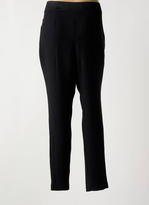 Pantalon drept negru LAUREN VIDAL femeie
