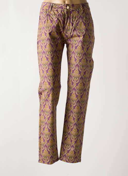 Pantalon slim buzunare violet ESCORPION femme