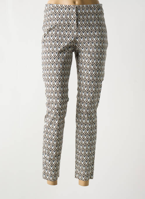 Pantalon slim maro GARDEUR femeie