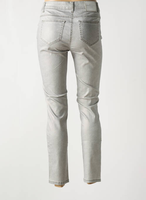 Pantalon slim gri LAUREN VIDAL femeie